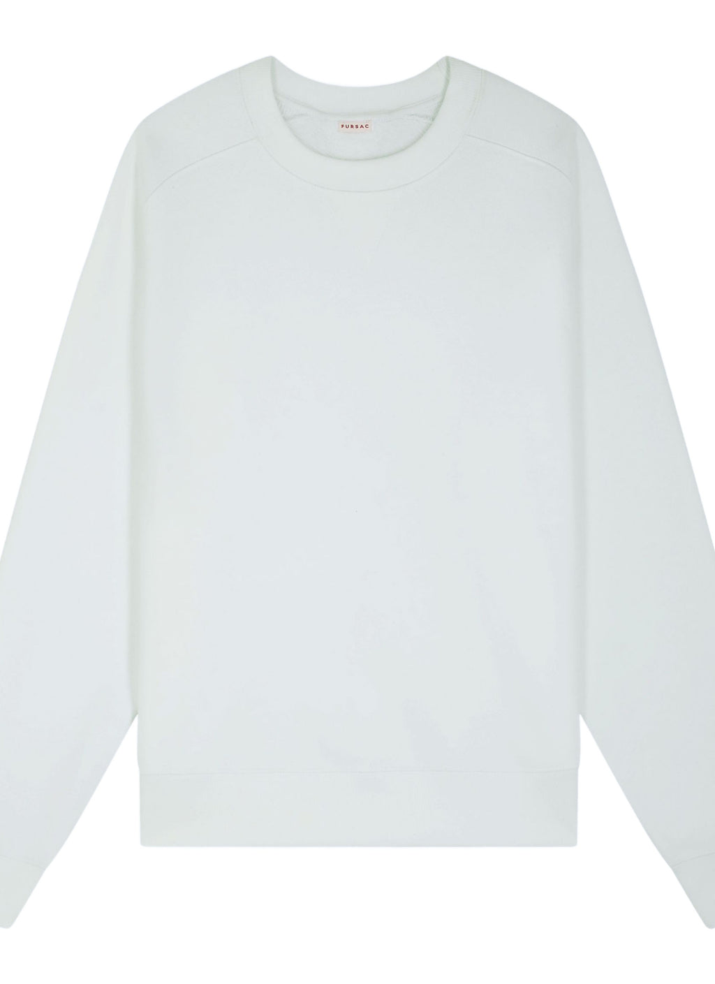Sweat Col Rond - Blanc