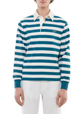 Polo de rugby - Azul petróleo
