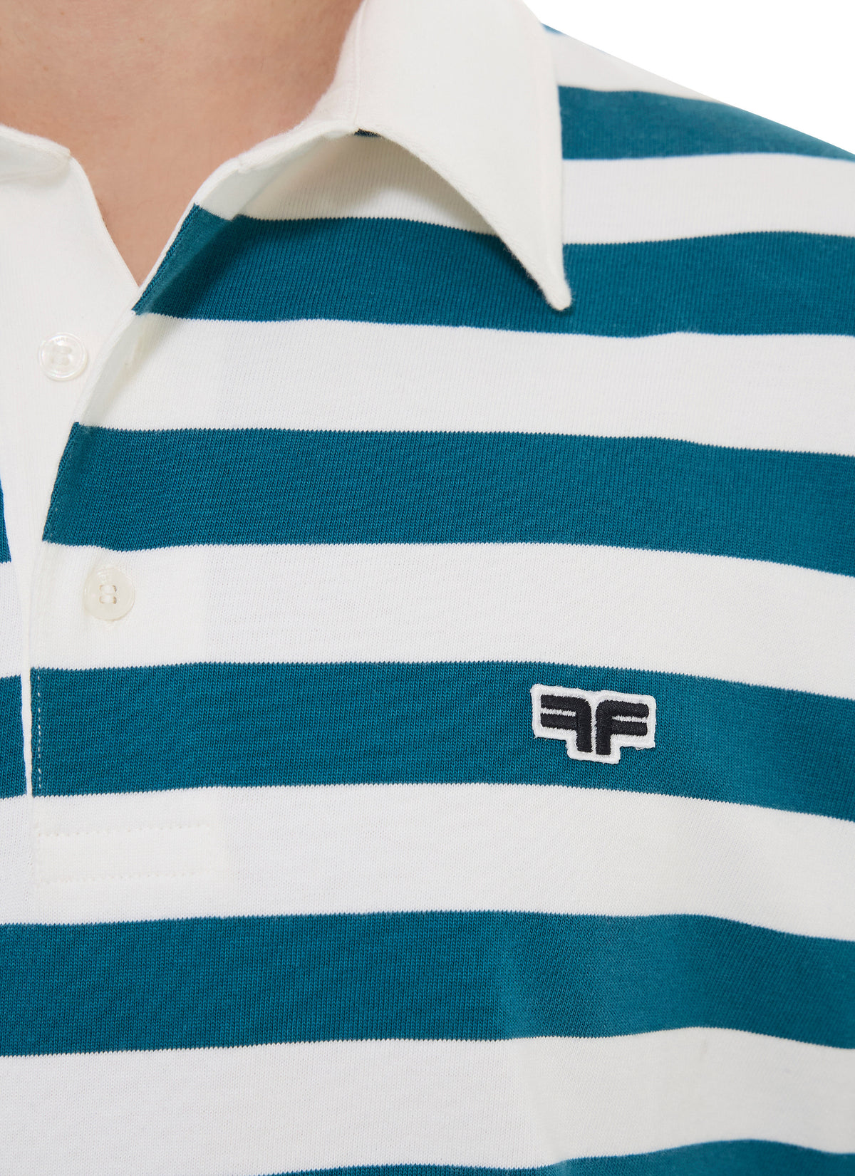 Polo de rugby - Azul petróleo