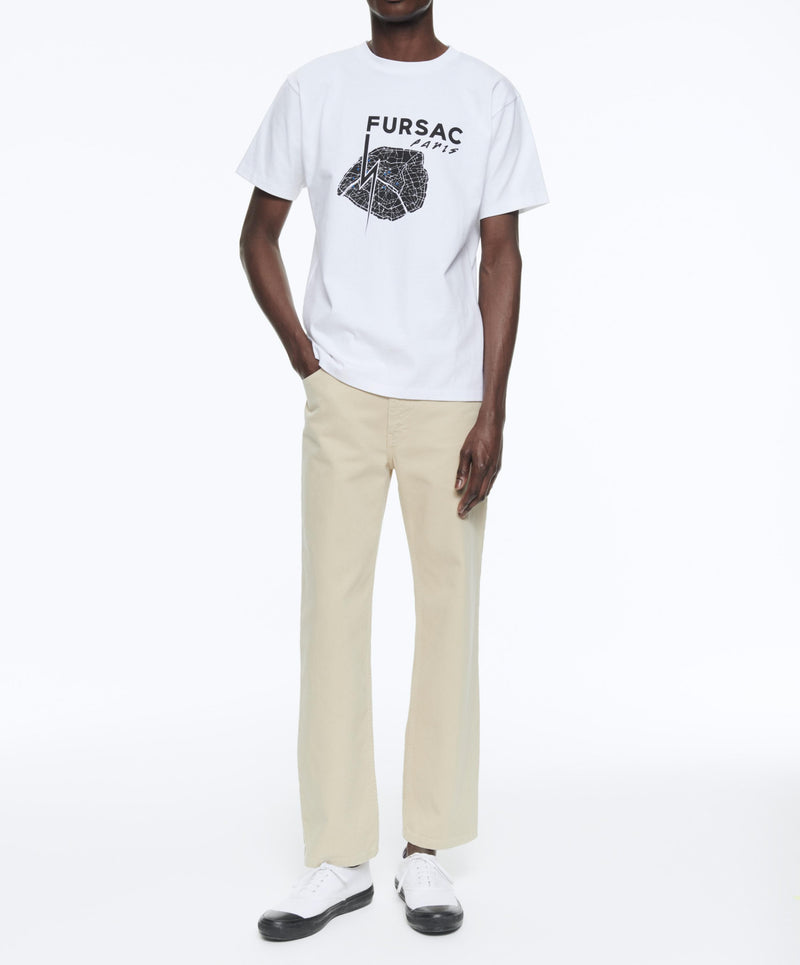 Fursac - TShirt Paris In Organic Cotton Jersey