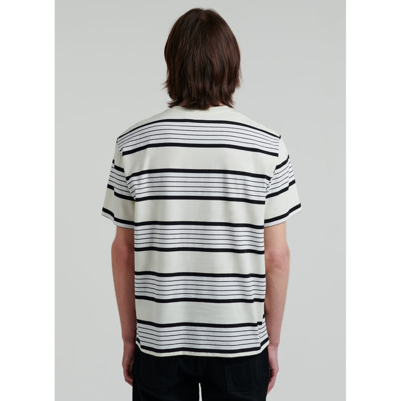 Fursac - Striped Cotton Jersey TShirt