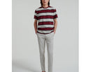 Fursac - Striped Cotton Jersey TShirt