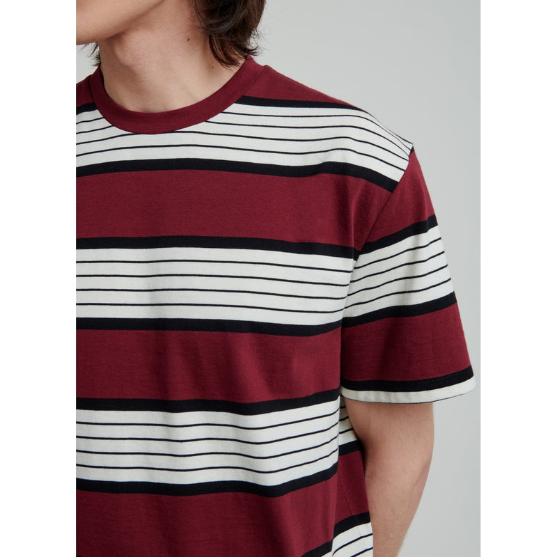 Fursac - Striped Cotton Jersey TShirt