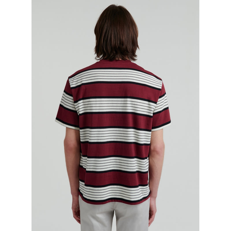 Fursac - Striped Cotton Jersey TShirt