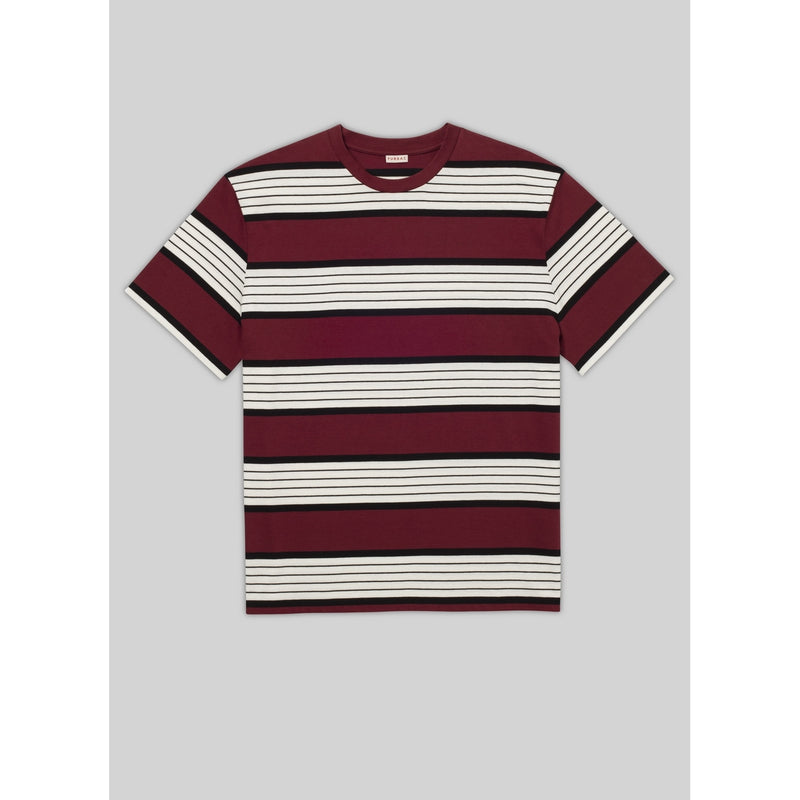 Fursac - Striped Cotton Jersey TShirt