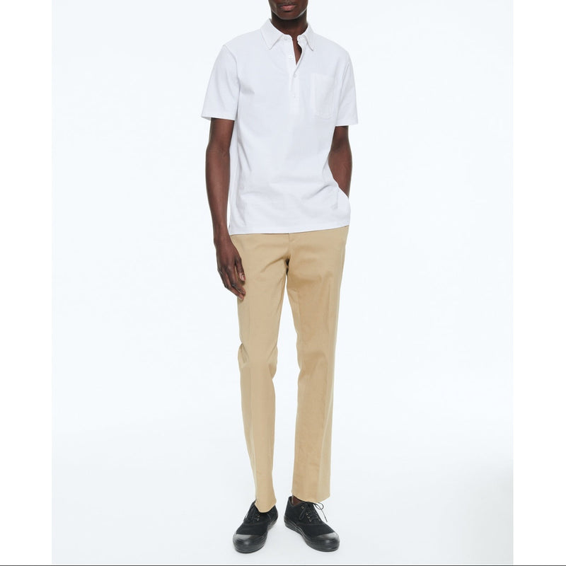 Polo Blanc En Jersey De Coton - Blanc