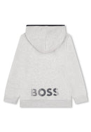 Cardigan A Capuche - Gris Chine - Junior Garcon - Boss