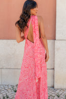 Robe Deux - Jacquard Rose