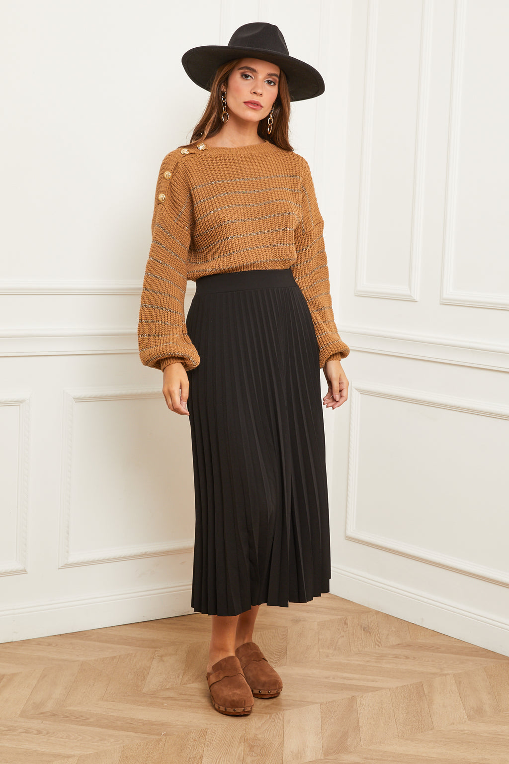 Sweater - Camel
