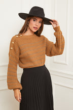 Sweater - Camel