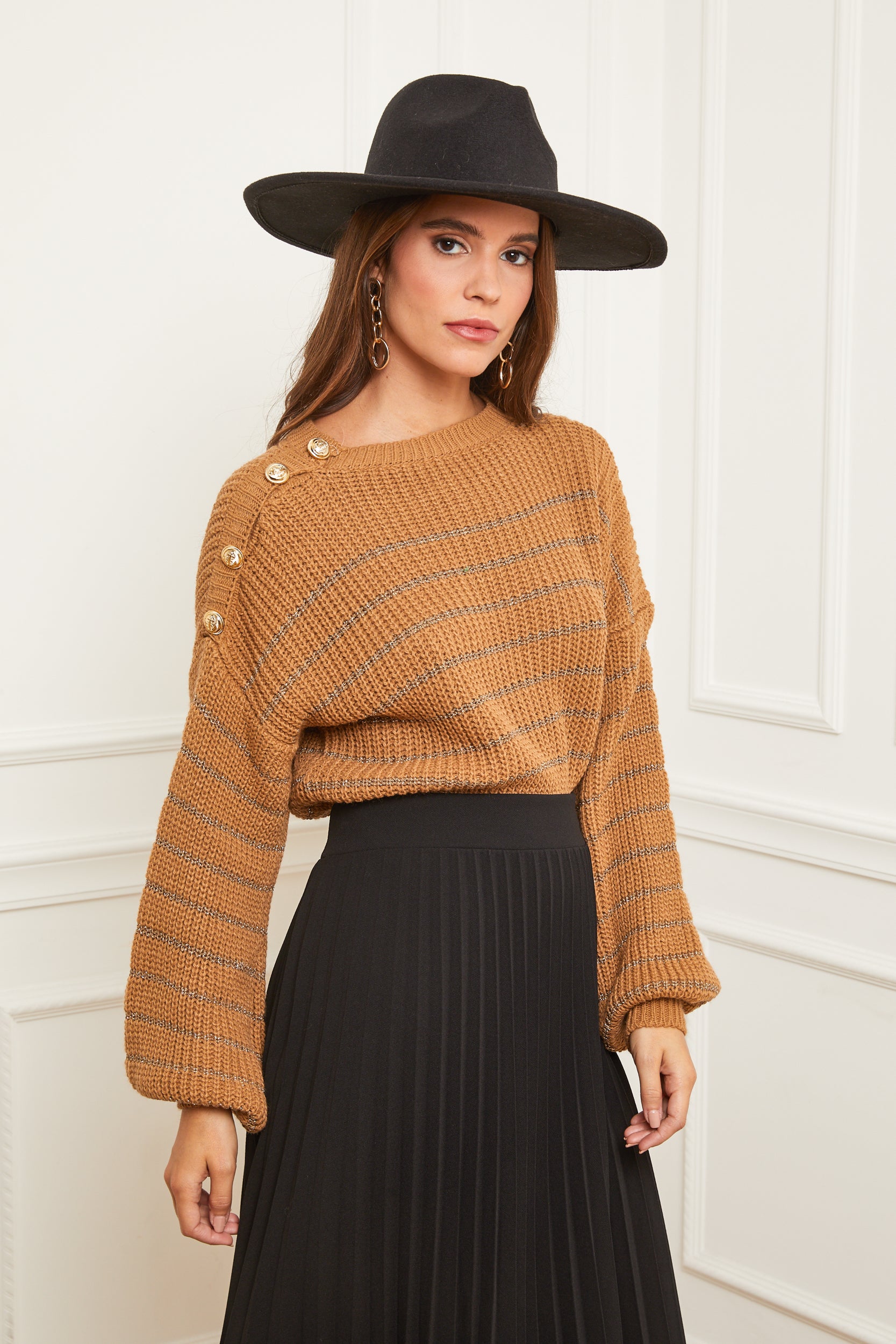 Sweater - Camel