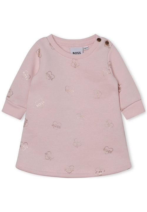 Robe Manches Longues - Baby Pink - Bebe Fille - Boss