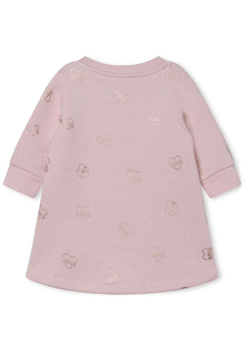 Robe Manches Longues - Baby Pink - Bebe Fille - Boss