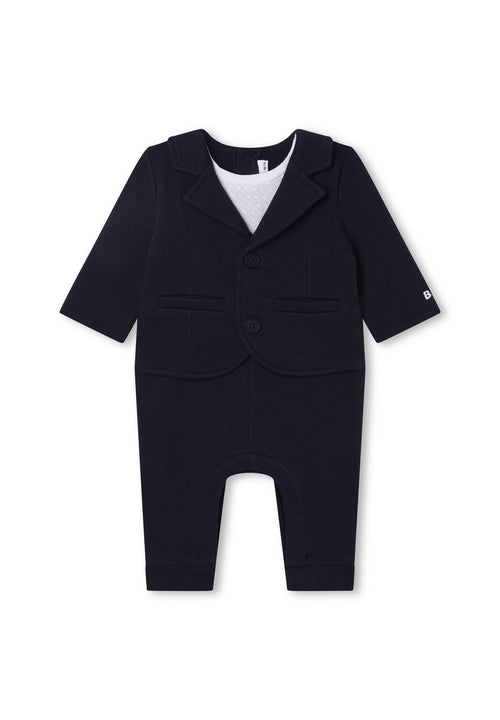 Combinaison De Ceremonie - Bleu Cargo - Bebe Garcon - Boss