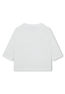 T-Shirt Manches Longues - Blanc - Bebe Fille - Boss