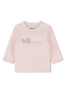 T-Shirt Manches Longues - Baby Pink - Bebe Fille - Boss