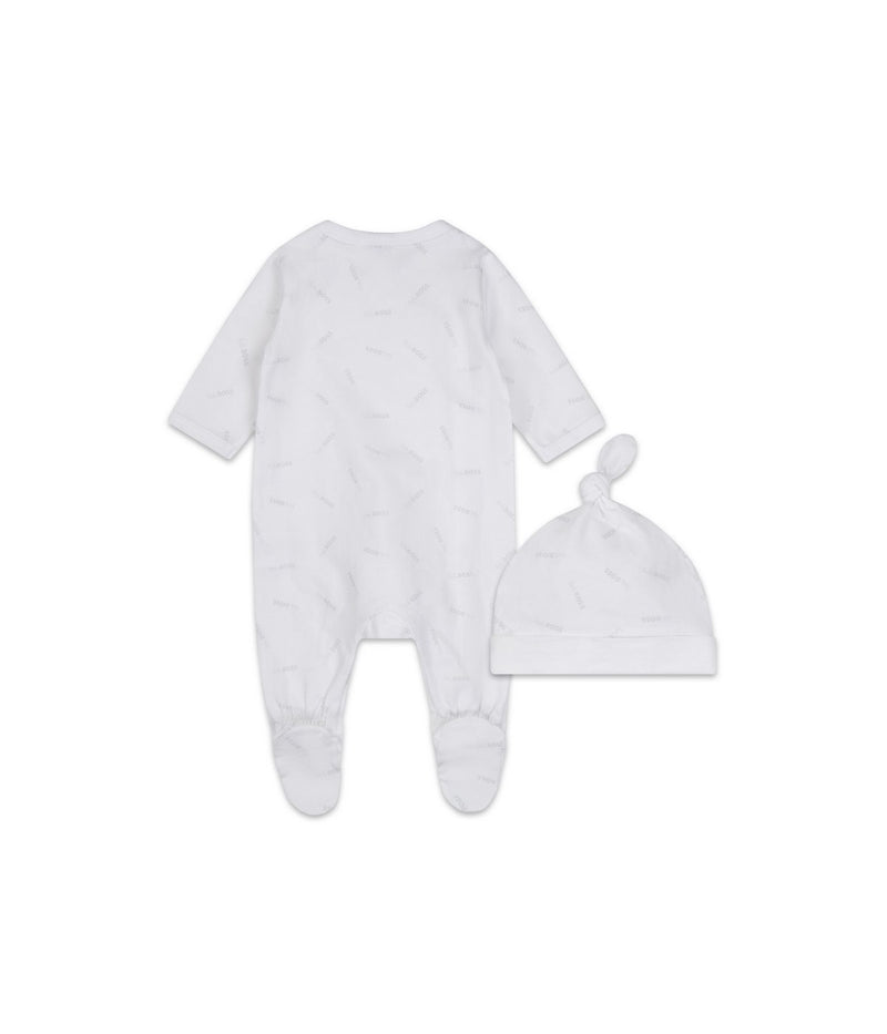 Ens.Pyjama+Bonnet - Blanc - Bebe Unisexe - Boss