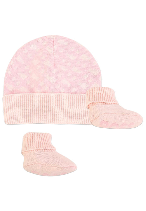 Bonnet+Chaussons - Baby Pink - Bebe Unisexe - Boss