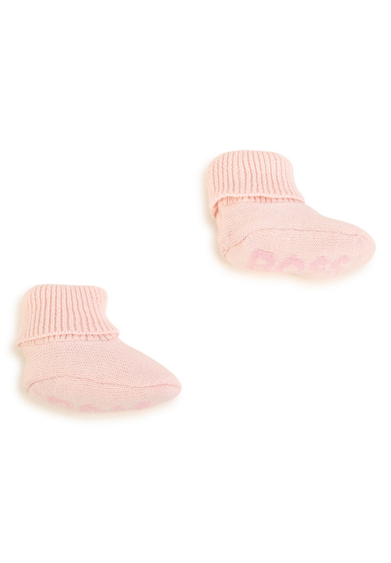 Bonnet+Chaussons - Baby Pink - Bebe Unisexe - Boss