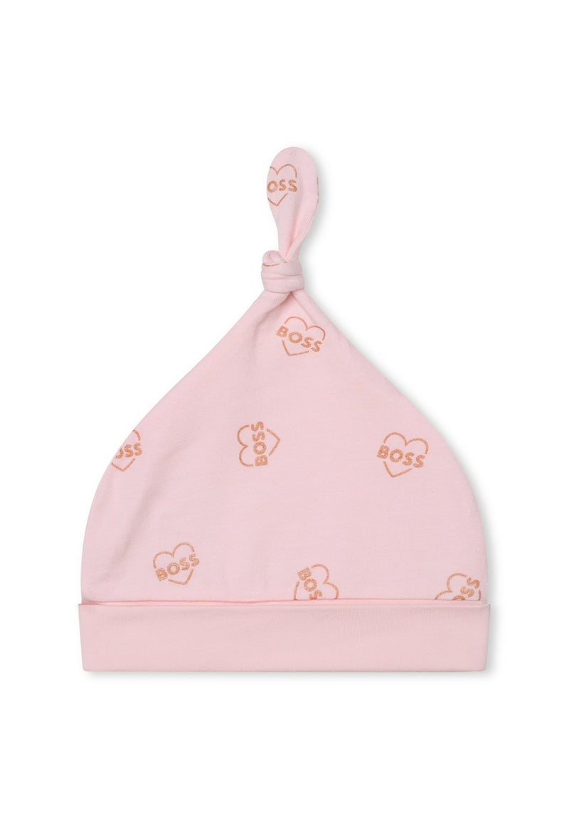 Ens.Pyjama+Bonnet - Baby Pink - Bebe Fille - Boss