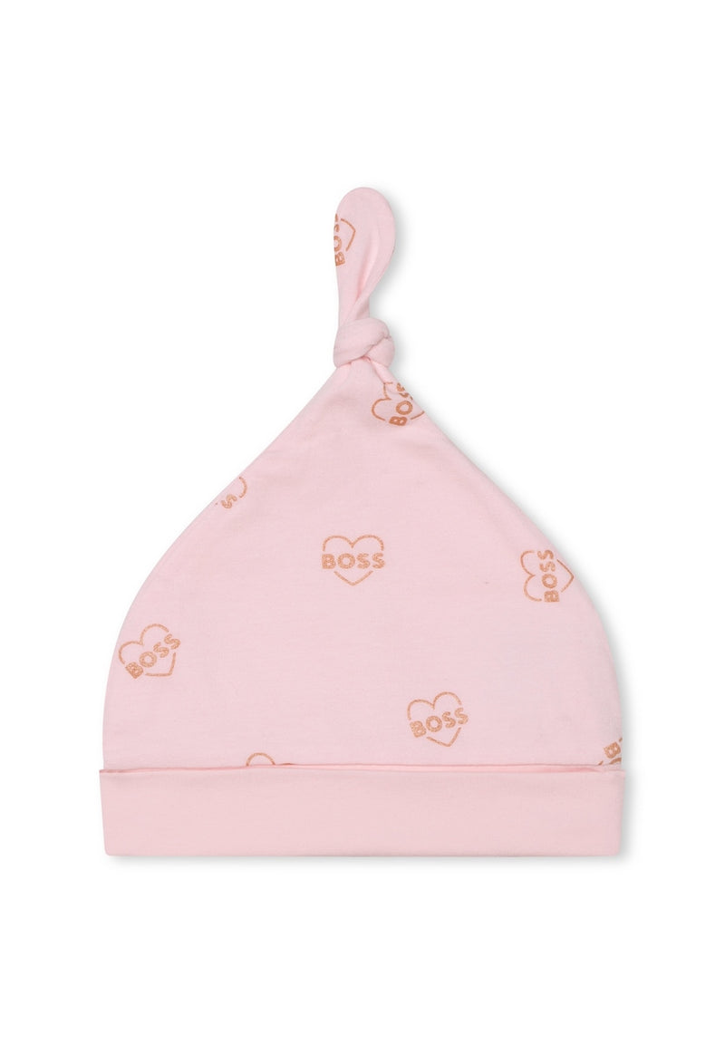 Ens.Pyjama+Bonnet - Baby Pink - Bebe Fille - Boss