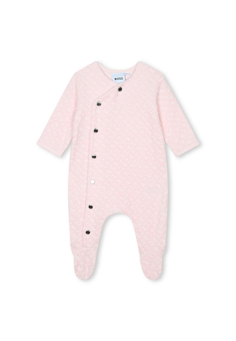 Ens.Pyjama+Bonnet - Baby Pink - Bebe Fille - Boss