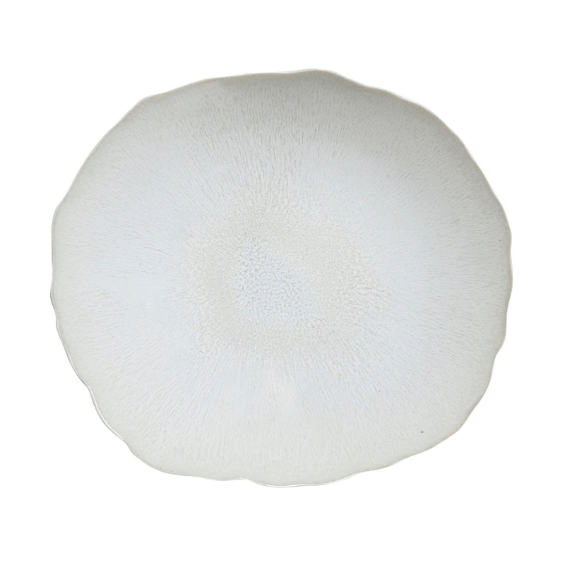 Plume - Lot De 4 Assiettes - Taille L - Perle
