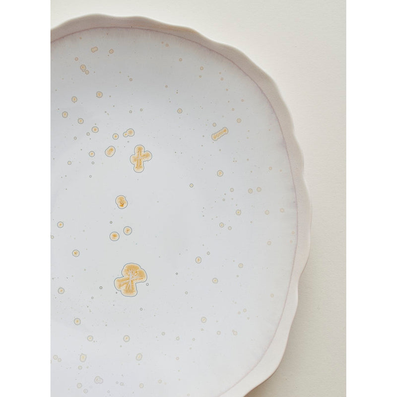 Plume - Lot De 4 Assiettes - Taille S - Nacre