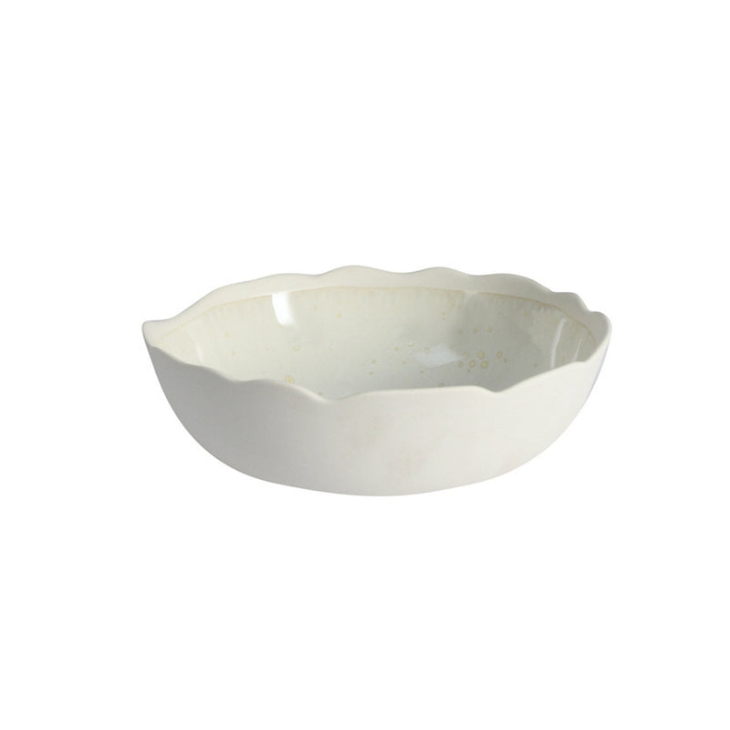 Plume - Lot De 4 Assiettes Pastas - Nacre