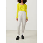 T-Shirt Col U - Citron Vintage - Femme