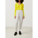 T-Shirt Col U - Citron Vintage - Femme