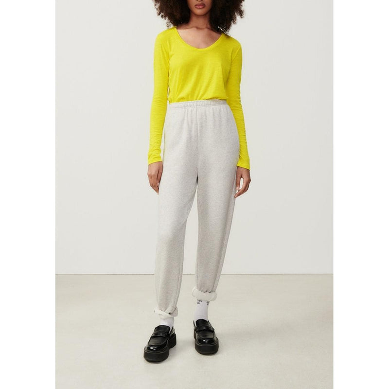 T-Shirt Col U - Citron Vintage - Femme