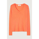 Camiseta cuello pico - Fluo Fire - Mujer