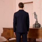 Veste En Laine Fresco Marine