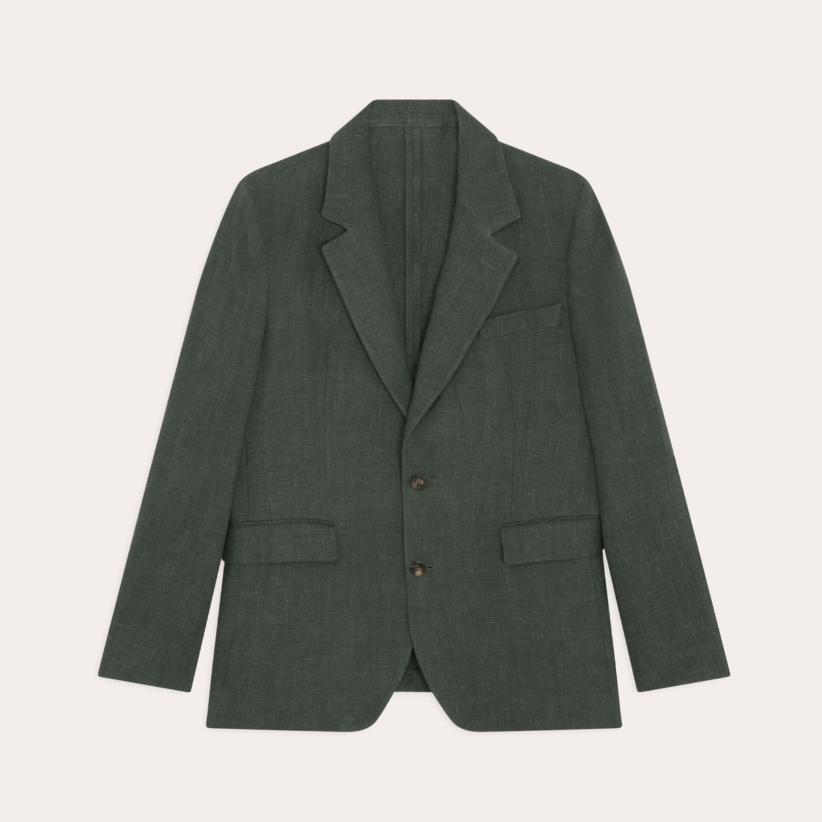 Veste En Lin Verte