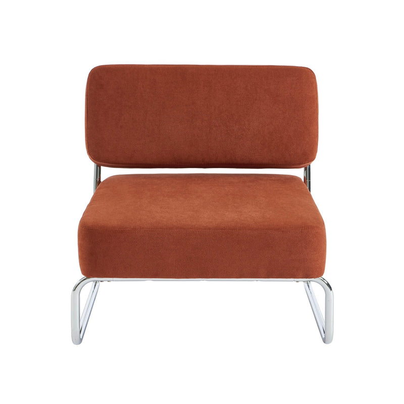 Fauteuil - Jack - Tissu - Terracotta
