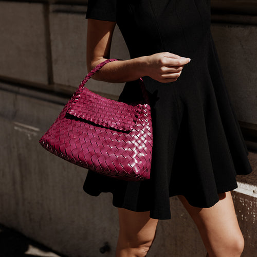 Sac À Main Jacky - Burgundy