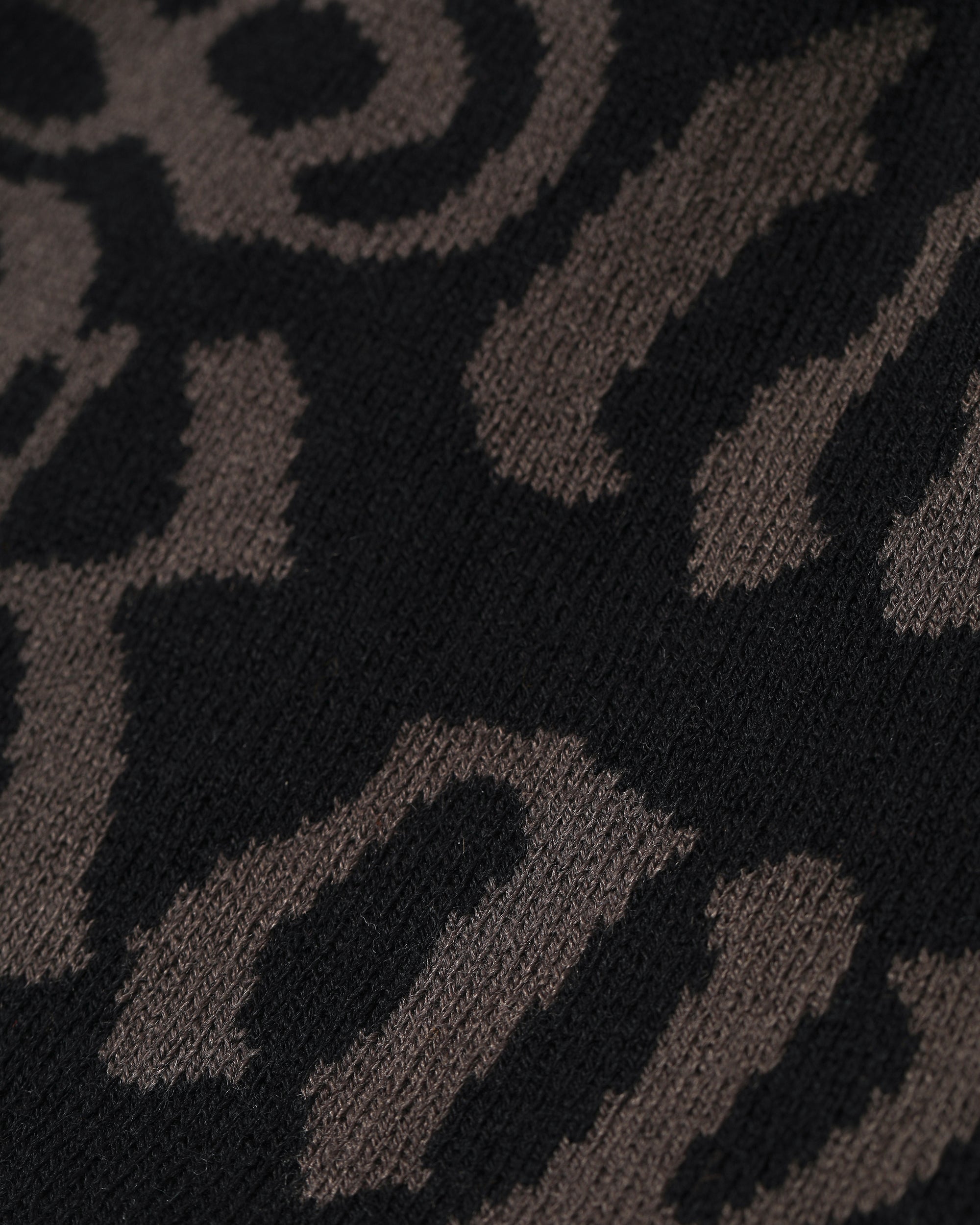 Jaquard Beanie - Black
