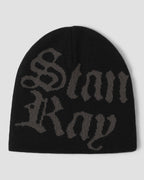 Jaquard Beanie - Black
