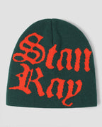 Jaquard Beanie - Green