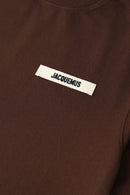 T-Shirt Gros Grain – Jacquemus – Marron