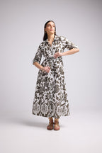 Vestido Largo - Jacquy Long - Caqui