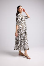 Vestido Largo - Jacquy Long - Caqui