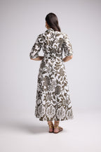 Vestido Largo - Jacquy Long - Caqui
