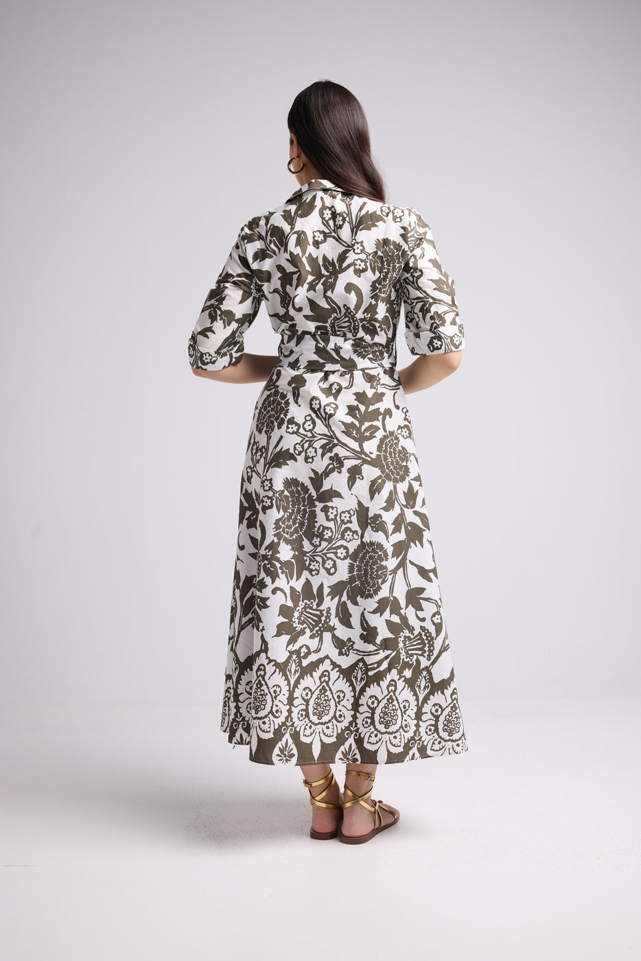 Vestido Largo - Jacquy Long - Caqui