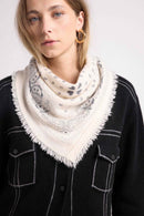 Veste Oversize Cachemire Jade - Noir Gris