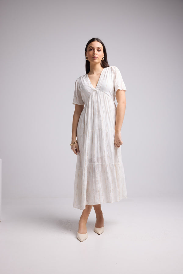Vestido Largo - Jaina - Blanco