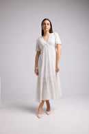 Robe Longue - Jaina - Blanc