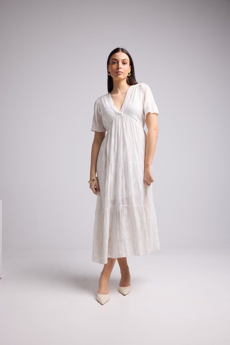 Robe Longue - Jaina - Blanc
