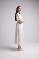 Robe Longue - Jaina - Blanc